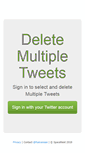 Mobile Screenshot of delete.twitlan.com